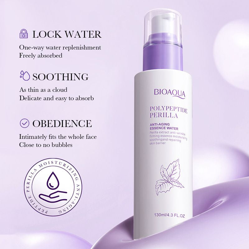 BioAqua Natural Organic Purple Perilla Water Face Perilla Anti Wrinkle Moisturizing Toner