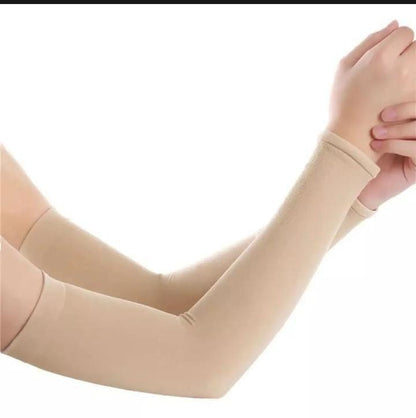 1Pair Silk Sleeve Sunscreen Cuff Arm Sleeves