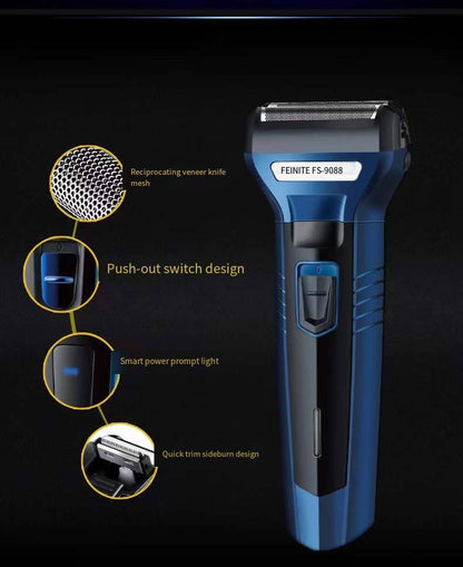 3-in-1 Multi-function Clippers Nose Hair Clippers Household Waterproof Electric Shaver