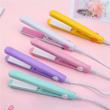 Mini Flat Iron Hair Straightener Ceramic Small Flat Irons For Short Hair Travel Curling Iron