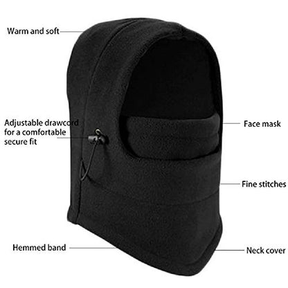 Balaclava Beanie hat Female for Women Men Face Mask