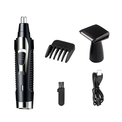 2 In 1 Electric nose Ear hair trimmer Face Eyebrow Nose Hair Removal Trimmer For Men