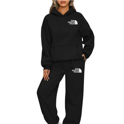 Autumn Winter Two Piece Sets Women Tracksuit Oversized Suit Trouser