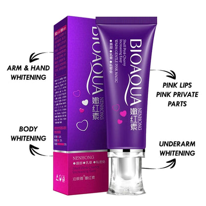 BIOAQUA Lip Breast Care Essence Whitening Cream Female Skin Care Private Parts Care Essence