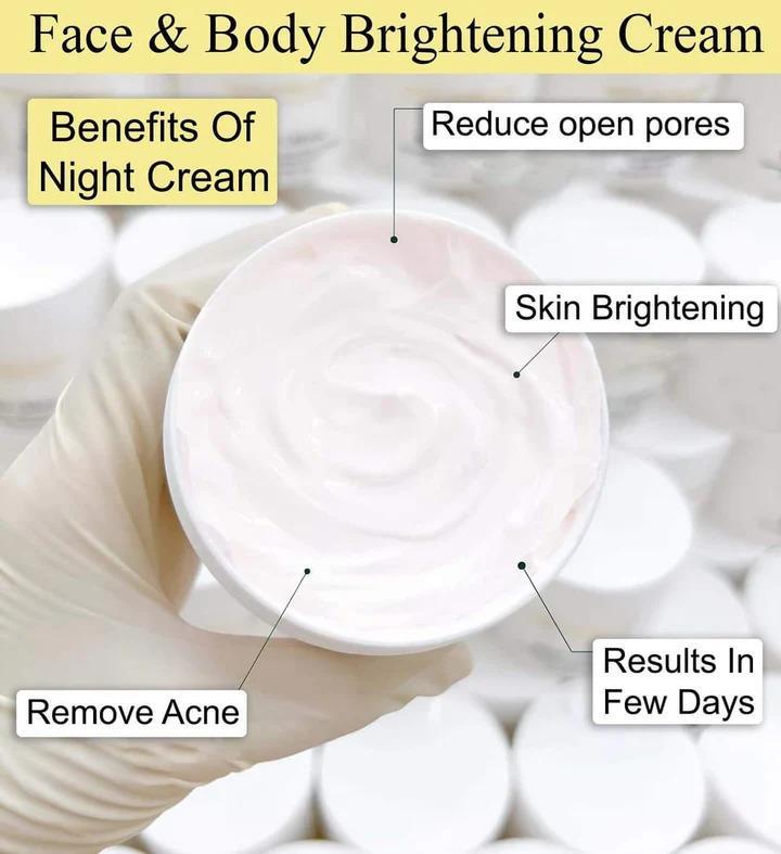 Intensive Night Cream for Dark Spots and Hyperpigmentation