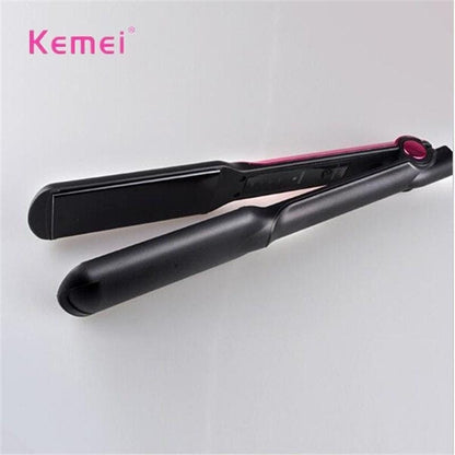 Kemei Professional Hair Straightener - Titanium Portable Fashion Style