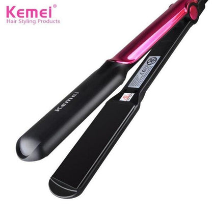 Kemei Professional Hair Straightener - Titanium Portable Fashion Style