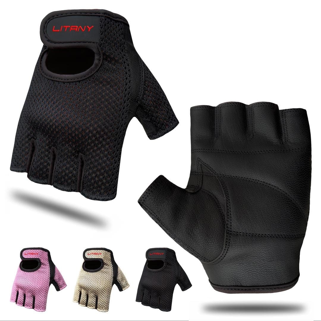 Weightlifting Gloves Women Men Fitness Gym Gloves Half Finger