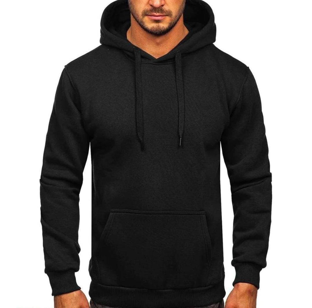 1 pice Men,s Fleece Plain Hoodie