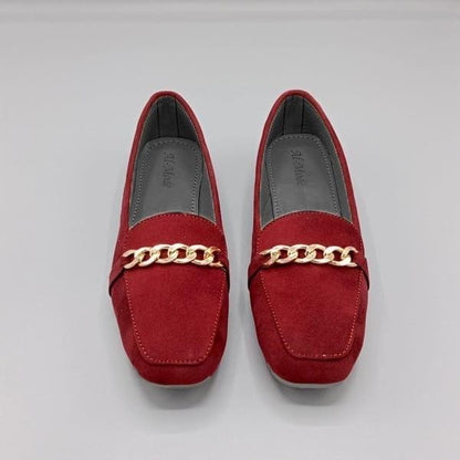 Water Smash - Velvet loafers for ladies - Shoes for Women