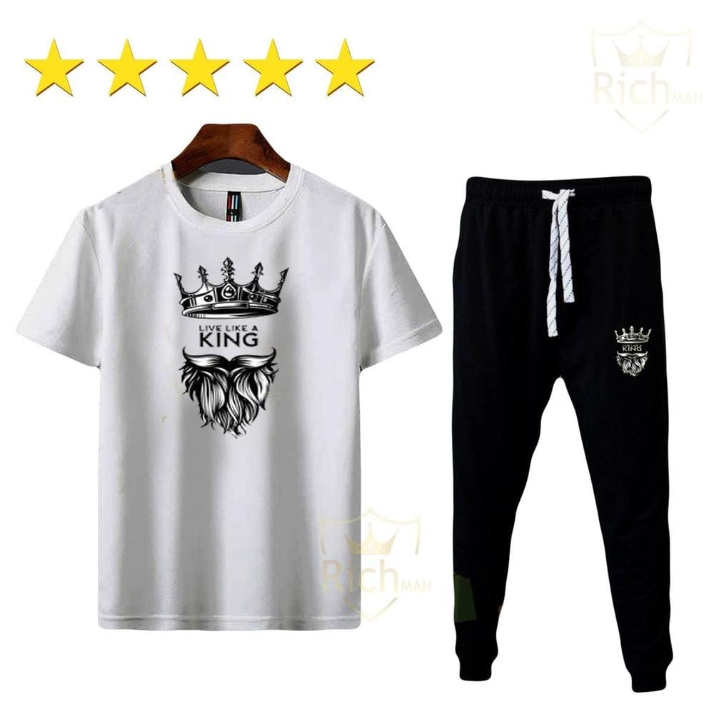 Live Like A King T-Shirt - For Men and Kids