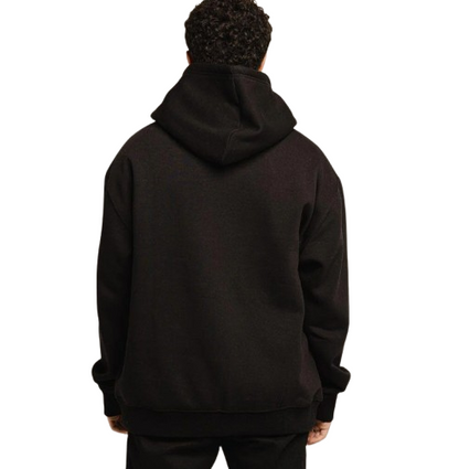 Basic Plain Black Hoodie - Premium Quality for Men & Women