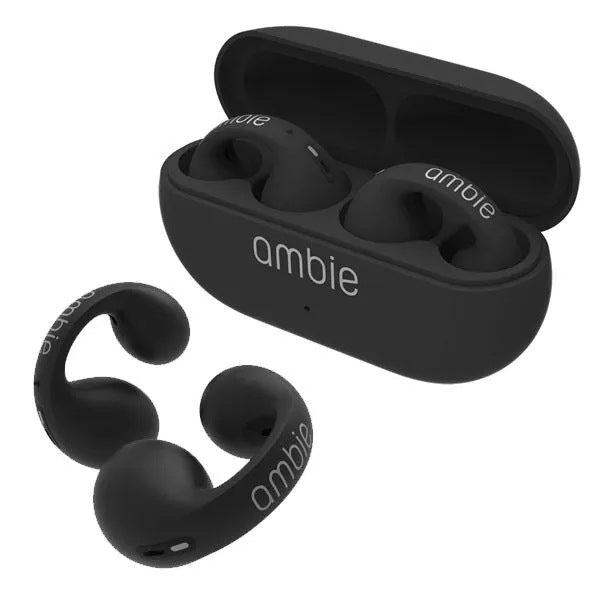 Ear Hook Ear Clip Earphone HIFI Stereo Wireless Headphones Outdoor Sports Waterproof Headset Ambie